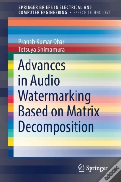 Capa do artigo Advances In Audio Watermarking Based On Matrix Decomposition