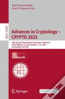 Advances In Cryptology Â€“ Crypto 2025