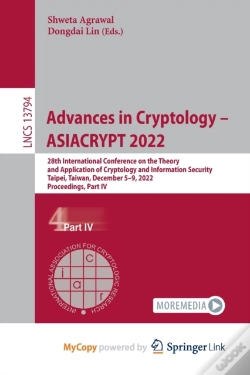 Capa do artigo Advances In Cryptology - Asiacrypt 2022