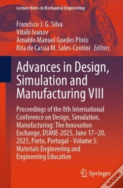 Capa do artigo Advances In Design, Simulation And Manufacturing Viii