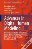 Advances In Digital Human Modeling Ii
