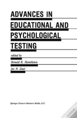 Capa do artigo Advances In Educational And Psychological Testing: Theory And Applications