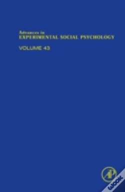 Capa do artigo Advances In Experimental Social Psycholo