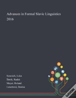 Capa do artigo Advances In Formal Slavic Linguistics 2016