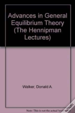 Capa do artigo Advances In General Equilibrium Theory
