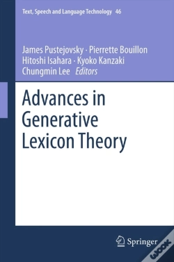 Capa do artigo Advances In Generative Lexicon Theory