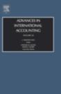 Advances In International Accounting - Preview