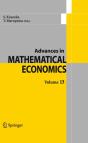 Advances In Mathematical Economics Volume 13 - Preview