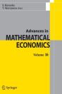 Advances In Mathematical Economics Volume 16 - Preview