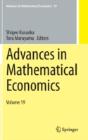 Advances In Mathematical Economics Volume 19 - Preview