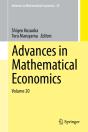 Advances In Mathematical Economics Volume 20 - Preview