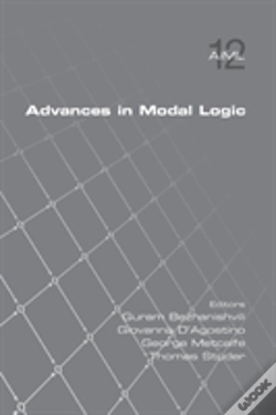 Capa do artigo Advances In Modal Logic, Volume 12