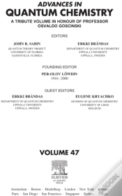 Capa do artigo Advances In Quantum Chemistry