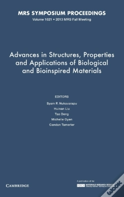 Capa do artigo Advances In Structures, Properties And Applications Of Biological And Bioinspired Materials: Volume 1621