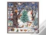 Advent Forest Large Embellished Notecards