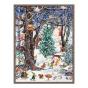 Advent Forest Large Embellished Notecards - Preview
