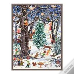 Capa do artigo Advent Forest Large Embellished Notecards