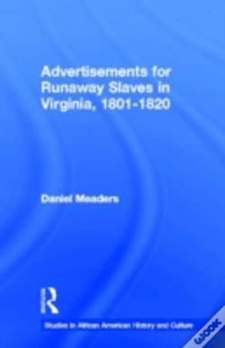 Capa do artigo Advertisements For Runaway Slaves In Virginia, 1801-1820