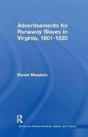 Advertisements For Runaway Slaves In Virginia, 1801-1820 - Preview
