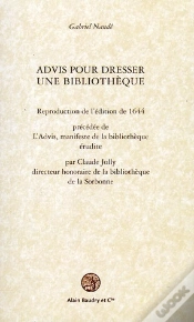 Capa do artigo Advis Pour Dresser Une Bibliothèque ; L