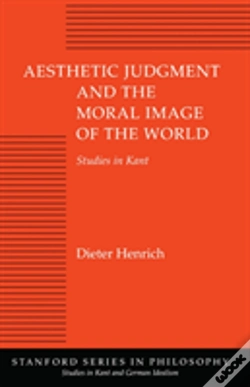 Capa do artigo Aesthetic Judgment And The Moral Image Of The World