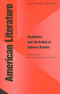 Aesthetics And The End(S) Of American Cultural Studies - Preview