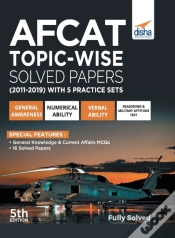 Capa do artigo Afcat Topic-Wise Solved Papers (2011 - 19) With 5 Practice Sets 5th Edition
