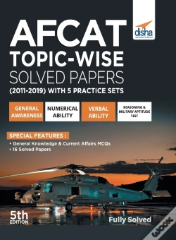 Capa do artigo Afcat Topic-Wise Solved Papers (2011 - 19) With 5 Practice Sets 5th Edition