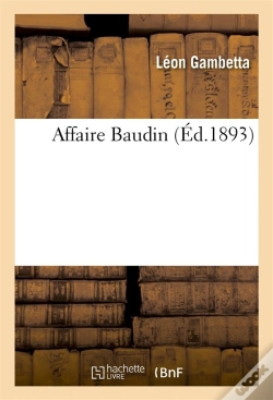 Capa do artigo Affaire Baudin
