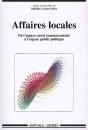 Affaires Locales ; De L'Espace Social Communautaire À L'Espace Public Politique - Preview
