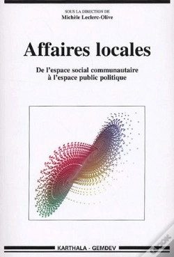 Capa do artigo Affaires Locales ; De L'Espace Social Communautaire À L'Espace Public Politique