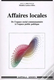Capa do artigo Affaires Locales ; De L