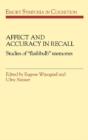 Affect And Accuracy In Recall - Preview
