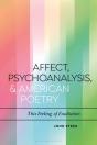Affect, Psychoanalysis, And American Poetry - Preview