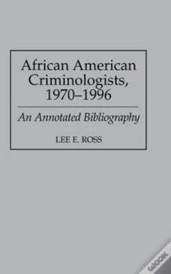 Capa do artigo African American Criminologists, 1970-1996