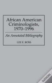 Capa do artigo African American Criminologists, 1970-1996