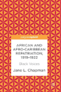 African And Afro-Caribbean Repatriation, 1919â€“1922 - Preview