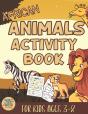 African Animals Activity Book For Kids 3-8 - Preview