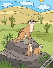 African Animals Coloring Book 4, 5 & 6