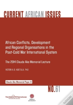 Capa do artigo African Conflicts, Development, Regional Organisations In The Post-Cold War International System