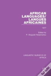Capa do artigo African Languages/Langues Africaines