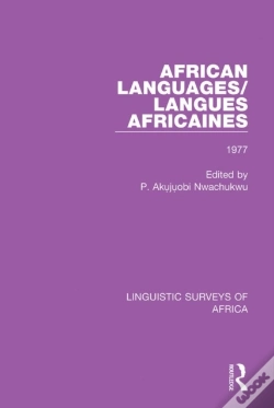 Capa do artigo African Languages/Langues Africaines