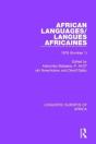 African Languages/Langues Africaines - Preview