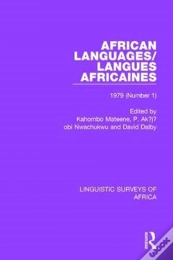 Capa do artigo African Languages/Langues Africaines