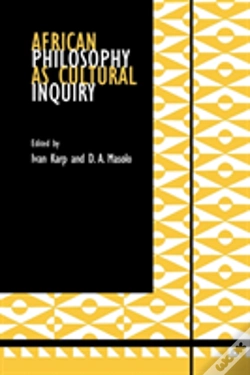 Capa do artigo African Philosophy As Cultural Inquiry