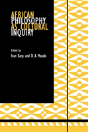African Philosophy As Cultural Inquiry - Preview