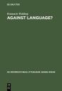Against Language? - Preview