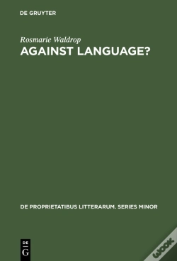 Capa do artigo Against Language?