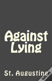 Capa do artigo Against Lying