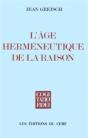 Age Hermeneutique De La Raison - Preview